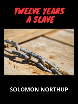 cover image of Twelve Years a Slave